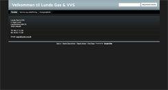 Desktop Screenshot of lunds-vvs.dk